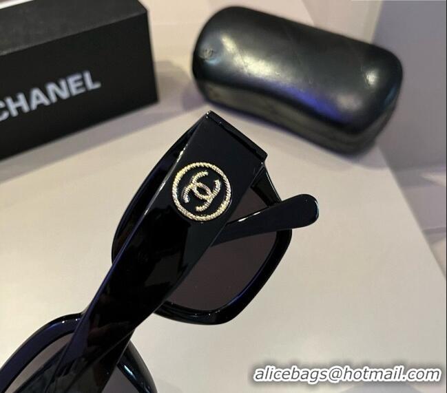 Unique Discount Chanel Sunglasses CH041009 Black 2024