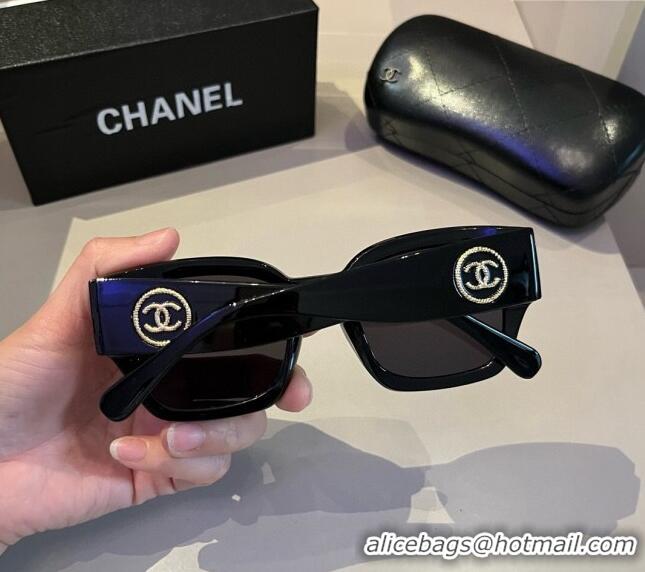 Unique Discount Chanel Sunglasses CH041009 Black 2024