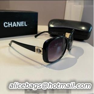 Popular Chanel Sunglasses CH041010 Black/Purple 2024