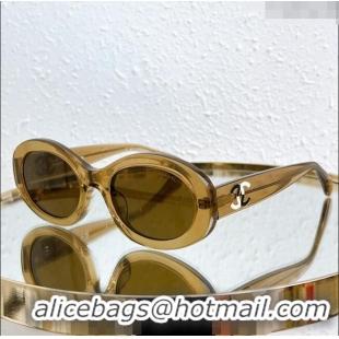 Low Cost Chanel Sunglasses CH7990 Khaki 2024