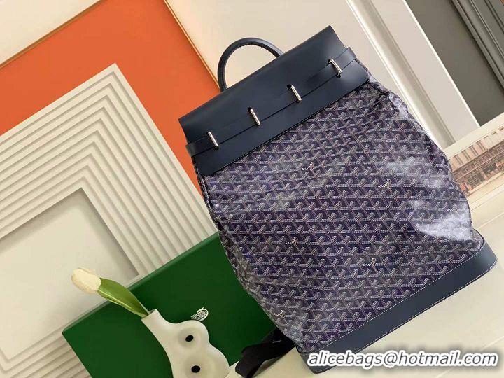 Best Quality Goyard Steamer PM Travel Bag G8039 Navy Blue