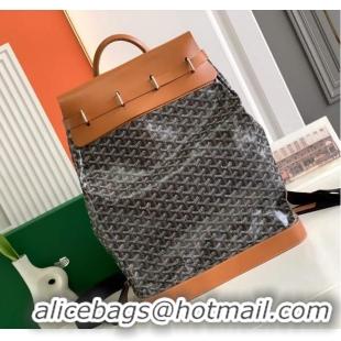 Well Crafted Goyard Steamer PM Travel Bag G8039 Black And Tan