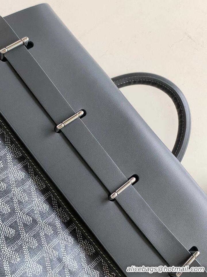 Grade Quality Goyard Steamer PM Travel Bag G8039 Dark Grey