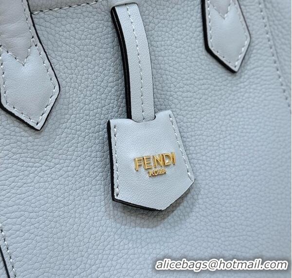 Well Crafted Fendi Origami Mini Bag in Leather that can be transformed 8626 Light Blue 2024 TOP