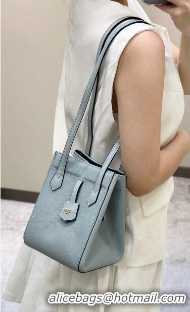 Well Crafted Fendi Origami Mini Bag in Leather that can be transformed 8626 Light Blue 2024 TOP