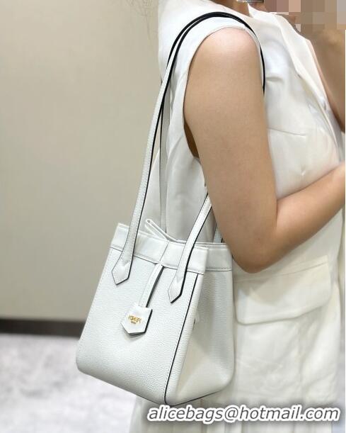 New Fashion Fendi Origami Mini Bag in Leather that can be transformed 8626 White 2024 TOP