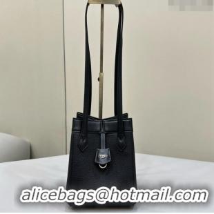 Best Price Fendi Origami Mini Bag in Leather that can be transformed 8626 Black 2024 TOP