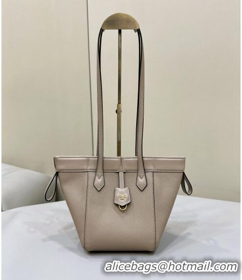 Trendy Design Fendi Origami Mini Bag in Leather that can be transformed 8626 Grey 2024 TOP