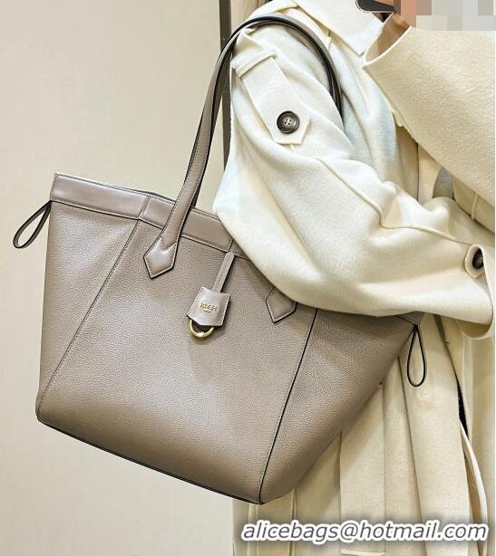 Shop Discount Fendi Origami Medium Bag in Leather that can be transformed 8626 Grey 2024 TOP