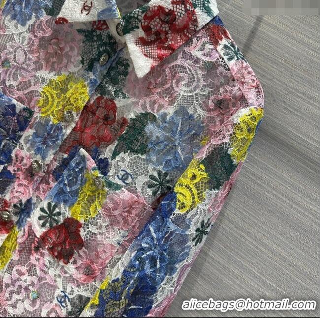 Trendy Design Chanel Lace Shirt CH041821 Multicolor 2024