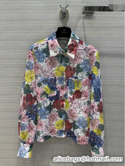 Trendy Design Chanel Lace Shirt CH041821 Multicolor 2024