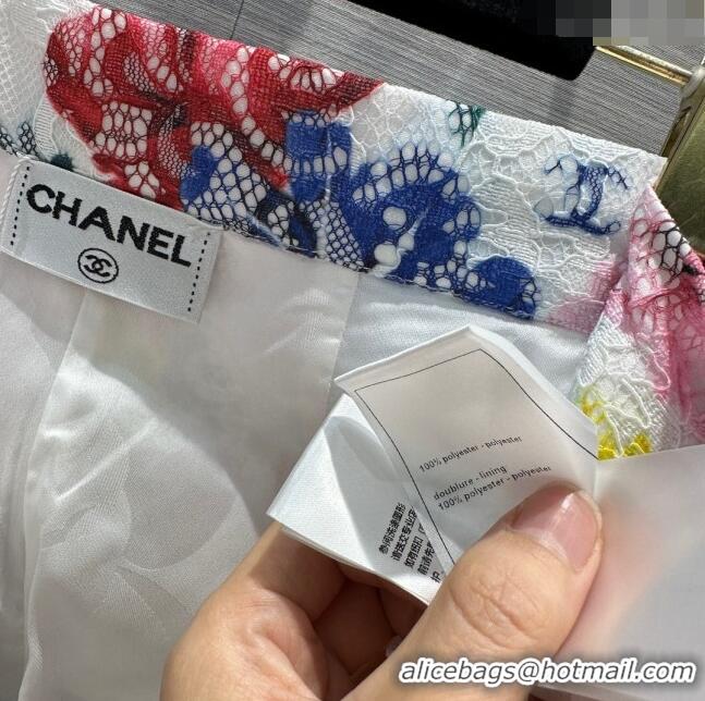 Luxury Discount Chanel Lace Pants CH041822 Multicolor 2024