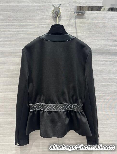 Promotional Chanel Jacket CH041824 Black 2024