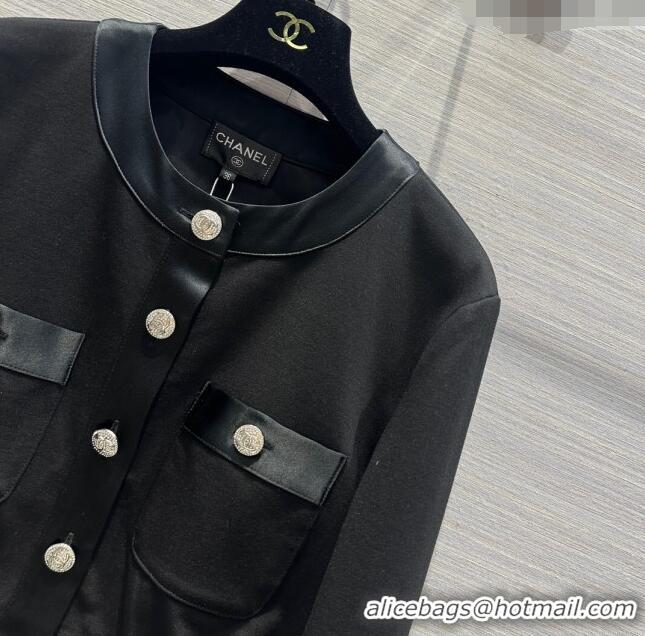 Promotional Chanel Jacket CH041824 Black 2024