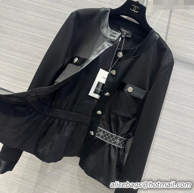 Promotional Chanel Jacket CH041824 Black 2024