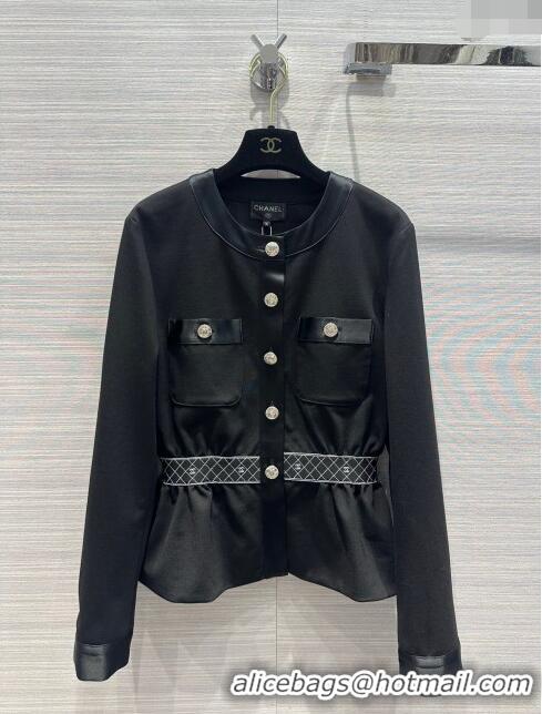 Promotional Chanel Jacket CH041824 Black 2024