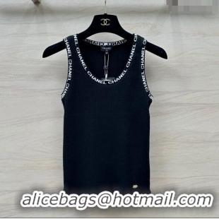 Good Product Chanel Knit Vest CH041832 Black 2024