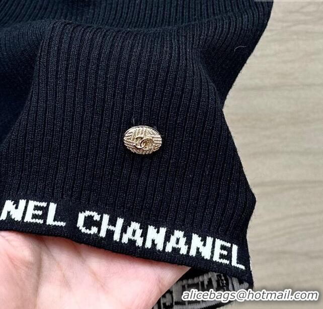 Good Product Chanel Knit Vest CH041832 Black 2024