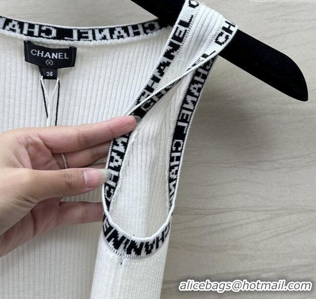 ​Promotional Chanel Knit Vest CH041833 White 2024