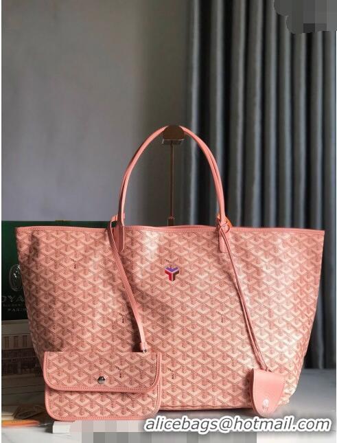 Top Grade Goyard Saint Louis GM Tote Bag 020146L Powder Pink