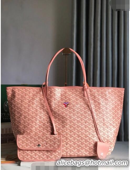 Top Grade Goyard Saint Louis GM Tote Bag 020146L Powder Pink