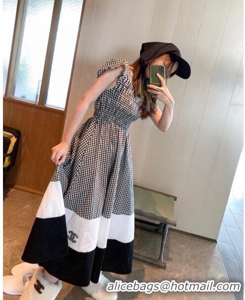 Grade Design Chanel Long Dress CH041901 Black/White 2024