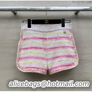 ​Good Product Chanel Knit Shorts CH041907 Whtie/Pink 2024