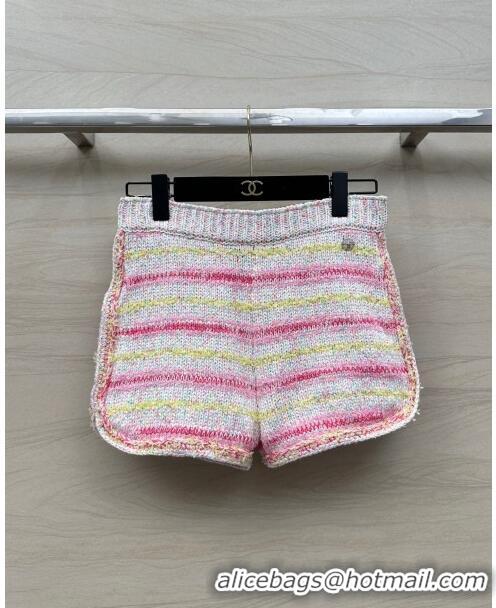 ​Good Product Chanel Knit Shorts CH041907 Whtie/Pink 2024