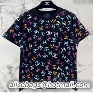 Buy Inexpensive Chanel T-shirt CH041910 Black 2024