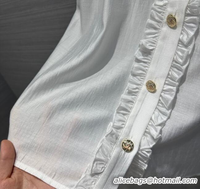 Good Looking Chanel Shirt CH041913 White 2024