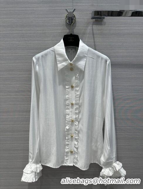 Good Looking Chanel Shirt CH041913 White 2024