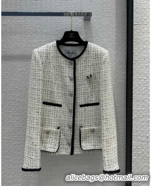 Grade Design Chanel Tweed Jacket CH041916 White 2024