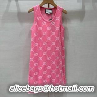 Big Discount Gucci GG Dress G041924 Pink 2024