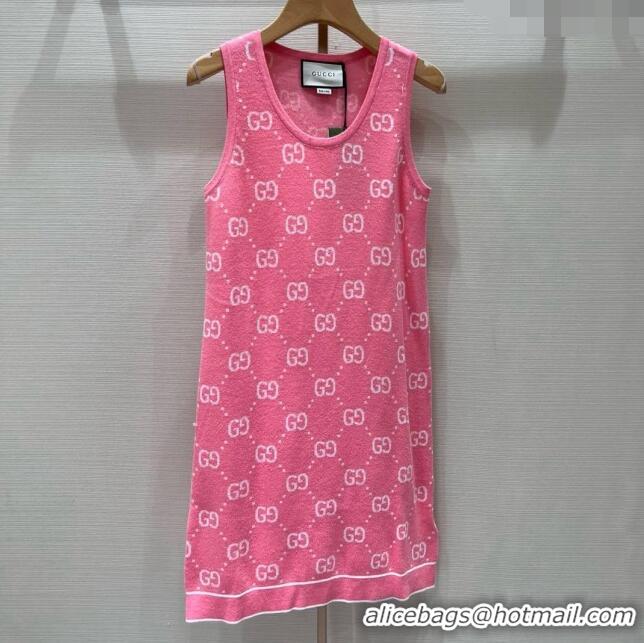 Big Discount Gucci GG Dress G041924 Pink 2024