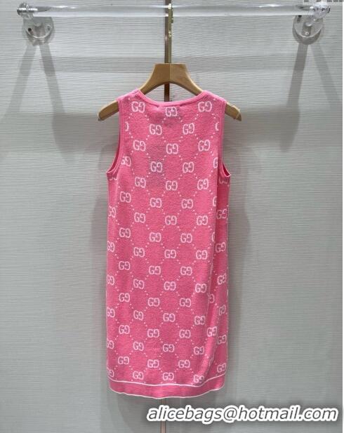 Big Discount Gucci GG Dress G041924 Pink 2024