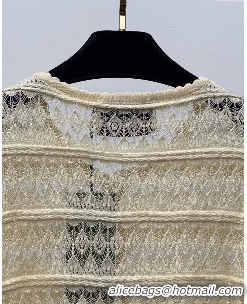 ​Top Grade Gucci Lace Cardigan G041923 Beige 2024