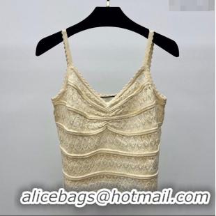 ​Low Cost Gucci Lace Vest G041926 Beige 2024