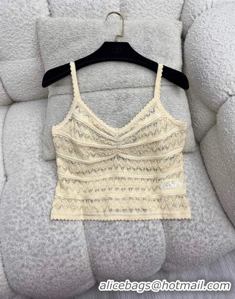 ​Low Cost Gucci Lace Vest G041926 Beige 2024