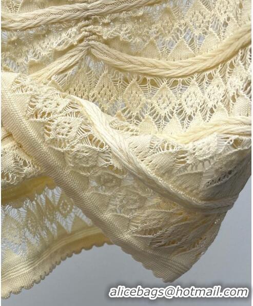 ​Low Cost Gucci Lace Vest G041926 Beige 2024