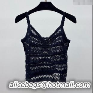 Fashion Discount Gucci Lace Vest G041927 Blue 2024