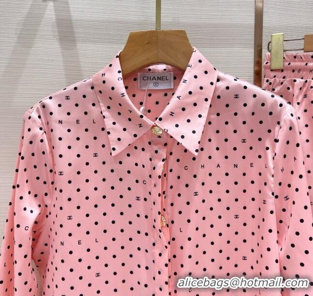 Well Crafted Chanel Shirt and Shorts CH041934 Pink 2024