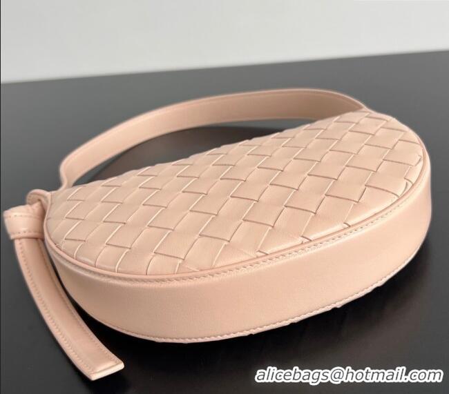 Low Cost Bottega Veneta Mini Sunrise Hobo Bag 763747 Lotus Pink 2024