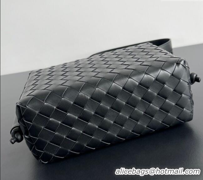 Most Popular Bottega Veneta Intrecciato Camera Bag 755774 Black 2024