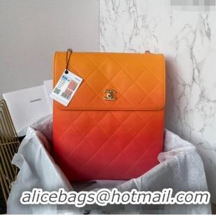 Traditional Specials Chanel Gradient Calfskin Large Hobo Bag AS4632 Pink/Orange/Yellow 2024