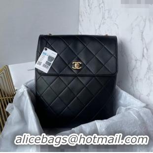 New Design Chanel Gradient Calfskin Large Hobo Bag AS4632 Black 2024