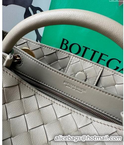 Grade Design Bottega Veneta Small Andiamo Top Handle Bag With Chain 786008 Travertine Green 2024