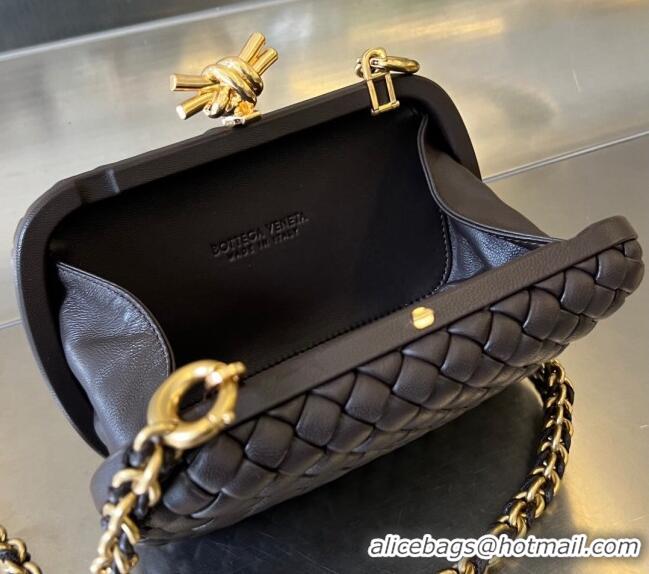 Promotional Bottega Veneta Knot With Chain Mini Bag 776662 Fondant Brown 2024