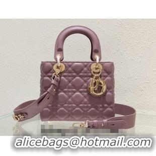 Buy Cheap Dior Small Lady Dior My ABCDior Bag in Cannage Lambskin CD8028 Peony Pink 2023