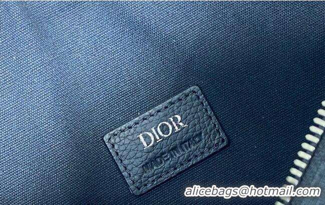 Grade Design Dior Men's Vanity Case in Maxi Dior Oblique Jacquard CD8072 Blue/Beige 2023