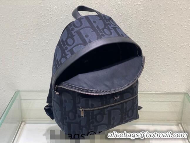 Best Luxury Dior Men's Rider Backpack Bag in Maxi Dior Oblique Jacquard CD8074 Black 2023